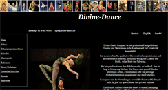 Desktop Screenshot of divine-dance.de
